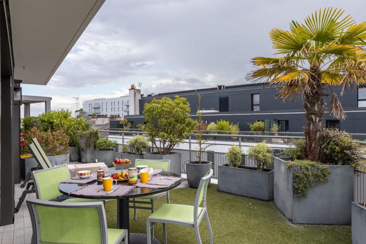 Illanka - Appartement 3 Chambres Avec Parking Et Terrasse Proche Gare 렌 외부 사진