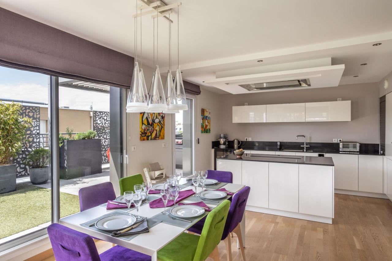 Illanka - Appartement 3 Chambres Avec Parking Et Terrasse Proche Gare 렌 외부 사진
